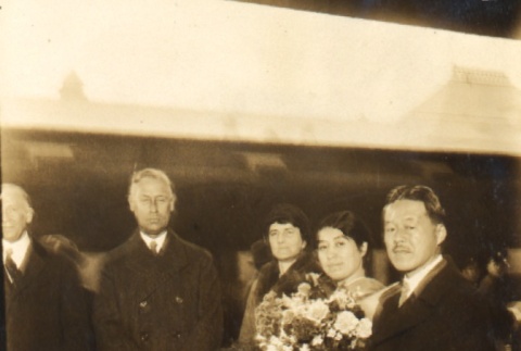 Mr. and Mrs. Naokichi Matsunaga with a Dutch minister and his wife (ddr-njpa-4-865)