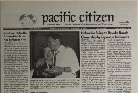 Pacific Citizen, Vol. 108, No. 25 (June 30, 1989) (ddr-pc-61-25)