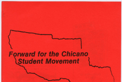 Forward for the Chicano Student Movement (ddr-densho-444-102)