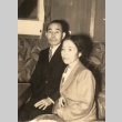 Employee of a Japanese industrial company with his wife (ddr-njpa-4-1757)