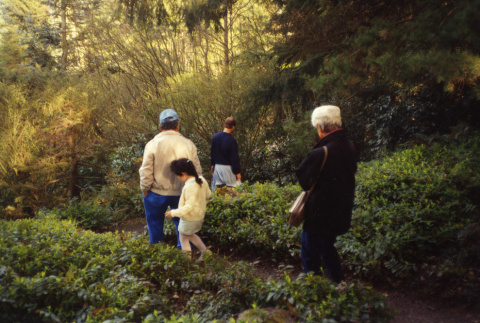 Kubota Family walking on the Mountainside (ddr-densho-354-411)