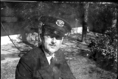 Man wearing U.S. Customs Inspector uniform (ddr-densho-426-1609)