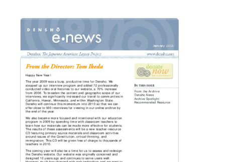 Densho eNews, January 2010 (ddr-densho-431-40)