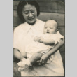 Woman holding baby (ddr-densho-523-57)