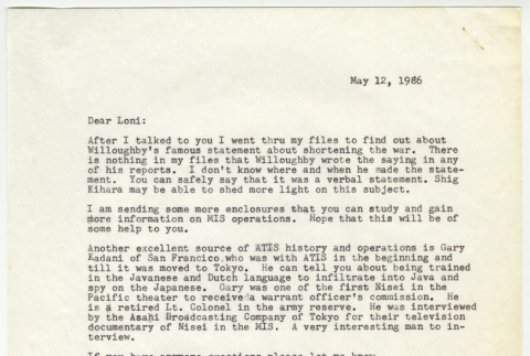 Letter to Loni Ding from Dick (ddr-densho-1007-1382)