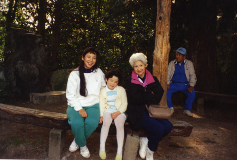 Kubota Family at the Overlook (ddr-densho-354-418)