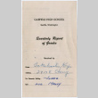 Quarterly Report, Garfield High School (ddr-densho-355-67)