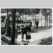 Tour Group with Bus (ddr-ohs-1-127)
