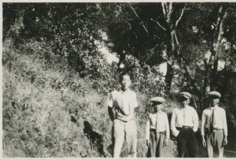 Gii and hikers (ddr-densho-357-196)