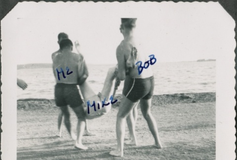 Man carried by four others (ddr-densho-321-373)