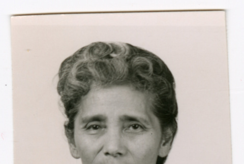 Mitsuye Yabe ID Photo, 1966 (ddr-ohs-1-10)