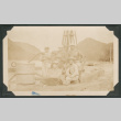 Photo of six men on a dock (ddr-densho-483-226)