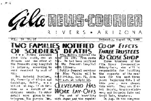 Gila News-Courier Vol. IV No. 67 (August 29, 1945) (ddr-densho-141-427)