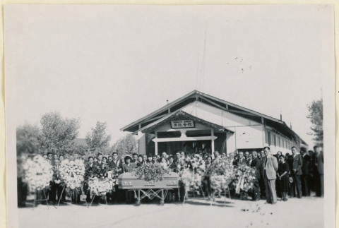 Funeral for Sasano Kanetomo (ddr-densho-37-1562)