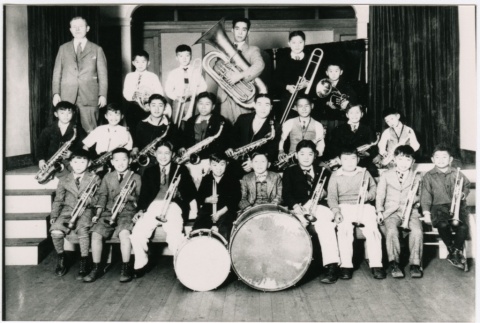 Central School band (ddr-densho-353-263)