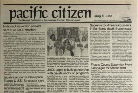 Pacific Citizen, Vol. 94, No. 19 (May 14, 1982) (ddr-pc-54-19)