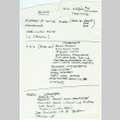 Miscellaneous notes for Nisei Soldier (ddr-densho-1007-1512)