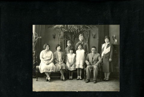 Taenaka family portrait (ddr-csujad-25-252)