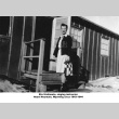 Woman standing at entrance to barracks (ddr-ajah-2-921)