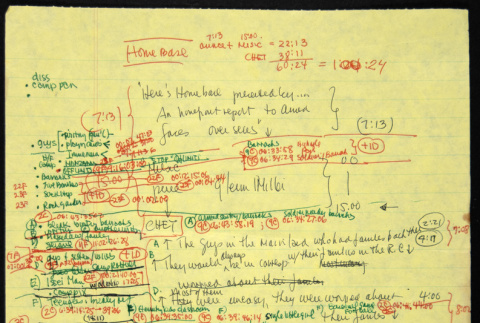 Home Base notes (ddr-densho-1007-1412)