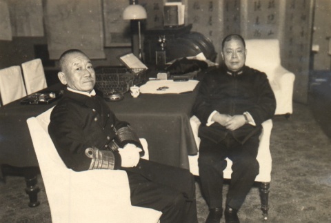 Mineo Osumi and a military leader (ddr-njpa-4-1812)