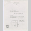 Letter denying return of film reel (ddr-densho-355-231)