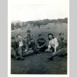 Soldiers and friends in a field (ddr-densho-22-290)