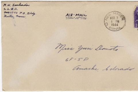 Letter to Yuri Domoto from Richard Tsukada (ddr-densho-356-437)