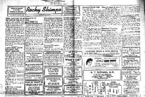 Rocky Shimpo Vol. 12, No. 68 (June 6, 1945) (ddr-densho-148-157)