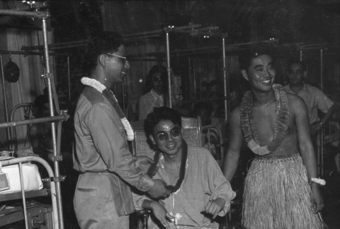 Three in leis (ddr-densho-1007-464)