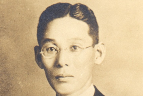 Portrait of Aisuke Okamoto, a secretary to the Empress of Japan (ddr-njpa-4-2009)