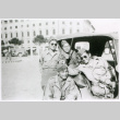 Four soldiers in car (ddr-densho-1007-848)