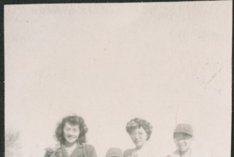 Two women and five children (ddr-densho-523-219)