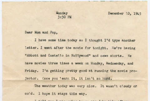 Letter from Tadashi Ishida to Mr. & Mrs. Y Ishida (ddr-densho-535-308)