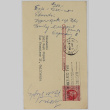 Card from David Burbank to Takahashis (ddr-densho-424-749)