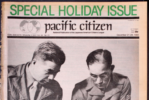 Pacific Citizen, Vol. 99, No. 25 (December 21-28, 1984) (ddr-pc-56-50)