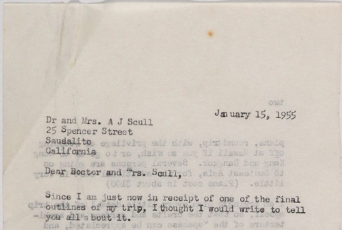 Letter from Tami (Tomoye) Takahashi to Dr. and Mrs. A.J. Scull (ddr-densho-424-821)