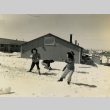 Japanese Americans playing in the snow (ddr-densho-159-45)