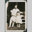 Iku Takahashi with small child (ddr-densho-355-332)