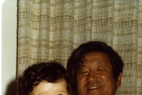 Tom Kubota with granddaughter Angie (ddr-densho-354-1999)