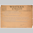 Telegram to Kaneji Domoto (ddr-densho-329-1021)