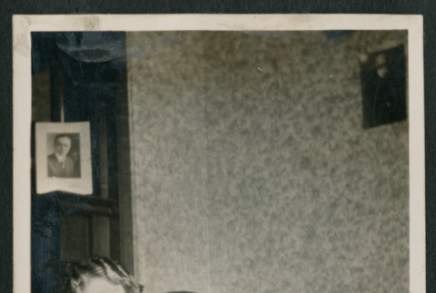 Woman in armchair (ddr-densho-378-354)