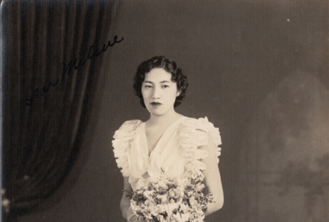 Portrait of Louise Towata in formal dress (ddr-ajah-6-241)