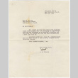 Letter from A.B. Crowley to Tomoye Nozawa (ddr-densho-410-329)
