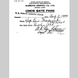 Crew Gate Pass, Hammond Shipping Co. (ddr-densho-563-23)
