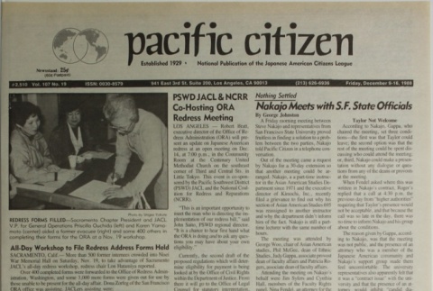 Pacific Citizen, Vol. 107, No. 19 (December 9-16, 1988) (ddr-pc-60-44)
