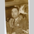 Man wearing a lei (ddr-njpa-2-943)