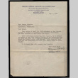 Letter from Herman P. Goebel, Jr., Captain, Cavalry, Adjutant, to Mrs. George Nakamura, May 1, 1942 (ddr-csujad-55-2387)