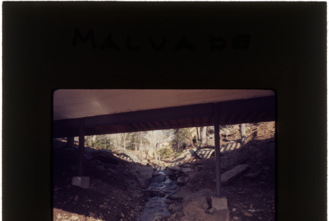 Waterfall at the Malavade project (ddr-densho-377-796)