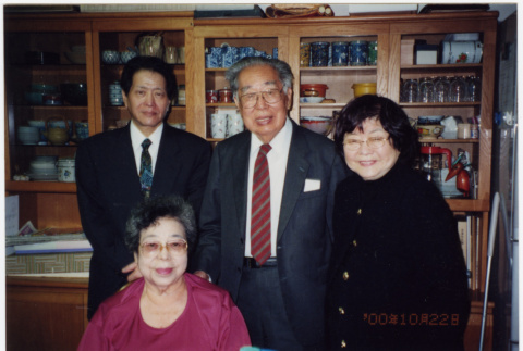 Norman (?), Henri, Tomoye and unknown woman (ddr-densho-426-426)